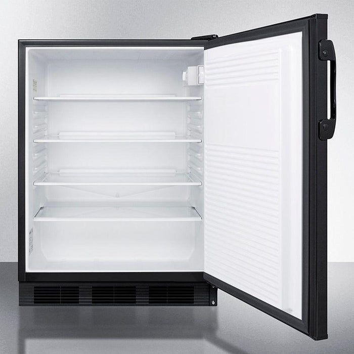 Summit 24 in. Wide Built-In All-Refrigerator - FF7BKBI