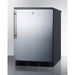 Summit 24 in. Wide Built-in All-refrigerator - FF7LBLKBISS