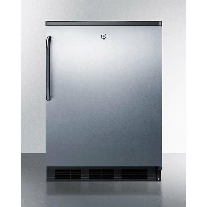 Summit 24 in. Wide Built-in All-refrigerator - FF7LBLKBISS