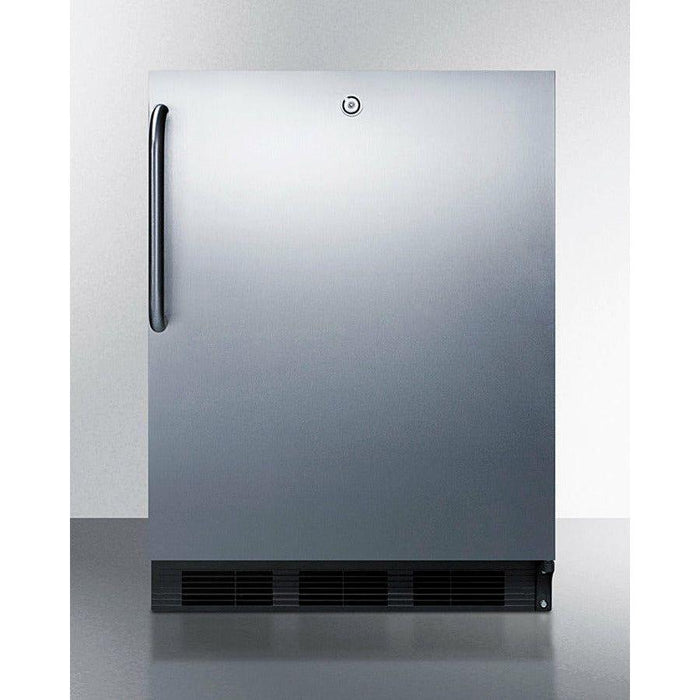 Summit 24 in. Wide Built-in All-refrigerator - FF7LBLKCSS