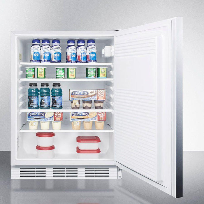 Summit 24 in. Wide Built-in All-refrigerator - FF7WBISS