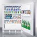 Summit 24 in. Wide Built-In All-Refrigerator (Panel Not Included) - FF6WBI7IF