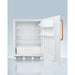 Summit 24 in. Wide Built-In All-Refrigerator with Antimicrobial Pure Copper Handle, ADA Compliant - FF6LWBI7TBCADA