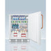 Summit 24 in. Wide Built-In All-Refrigerator with Antimicrobial Pure Copper Handle, ADA Compliant - FF7LWBITBCADA