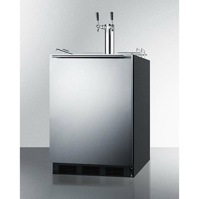 Summit 24 in. Wide Built-In Kegerator, ADA Compliant - SBC58BLBIADA