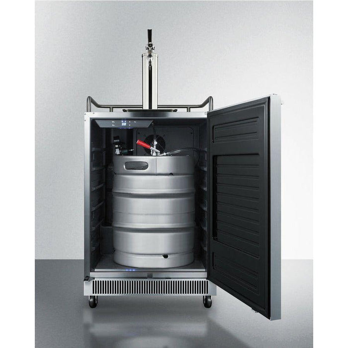 Summit 24 in. Wide Built-In Kegerator with TapLock - SBC677BI