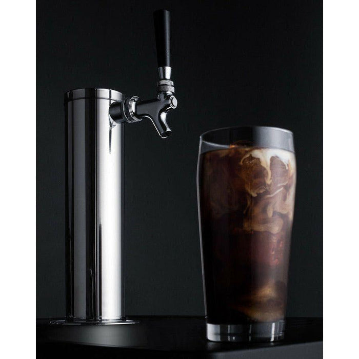 Summit 24 in. Wide Built-In Outdoor Cold Brew Coffee Kegerator - SBC696OSCF