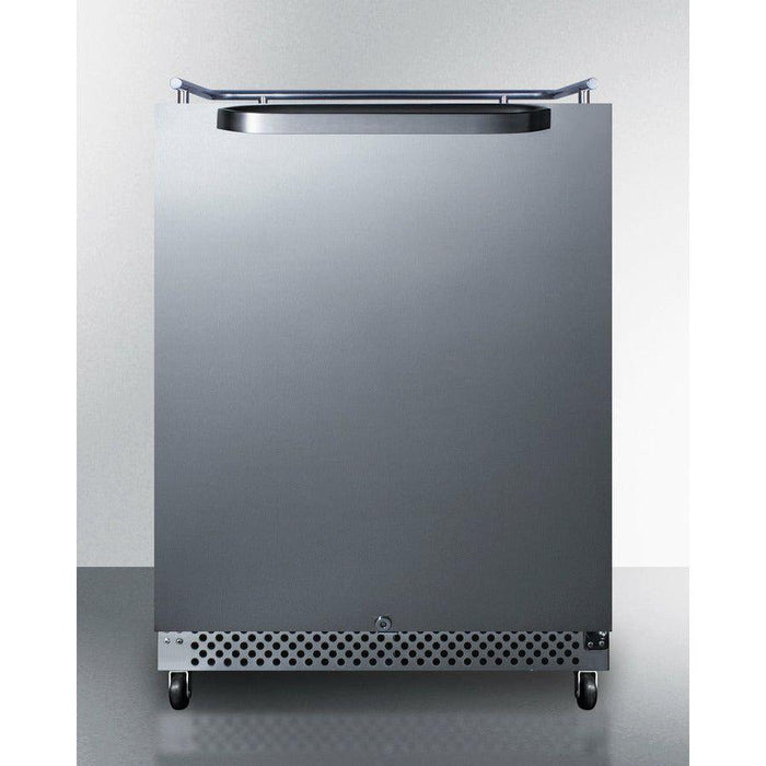 Summit 24 in. Wide Built-In Outdoor Kegerator - SBC696OSNK