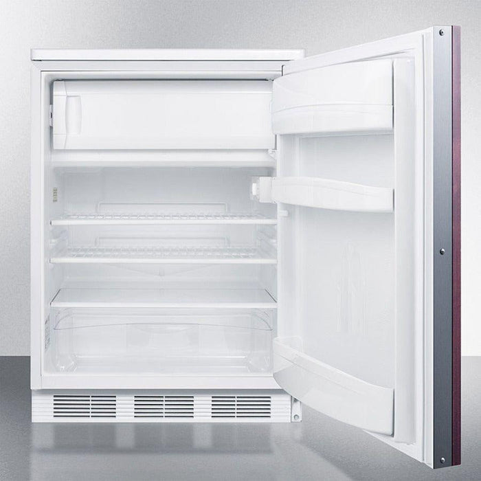 Summit 24 in. Wide Built-In Refrigerator-Freezer - CT66LWBI