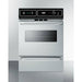 Summit 24 in. Wide Electric Wall Oven with Storage Drawer, 2 Oven Racks, LP Convertible - TEM7