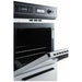 Summit 24 in. Wide Gas Wall Oven with Broiler Drawer, 2 Oven Racks, Timer, LP Convertible in White - WTM7212KW