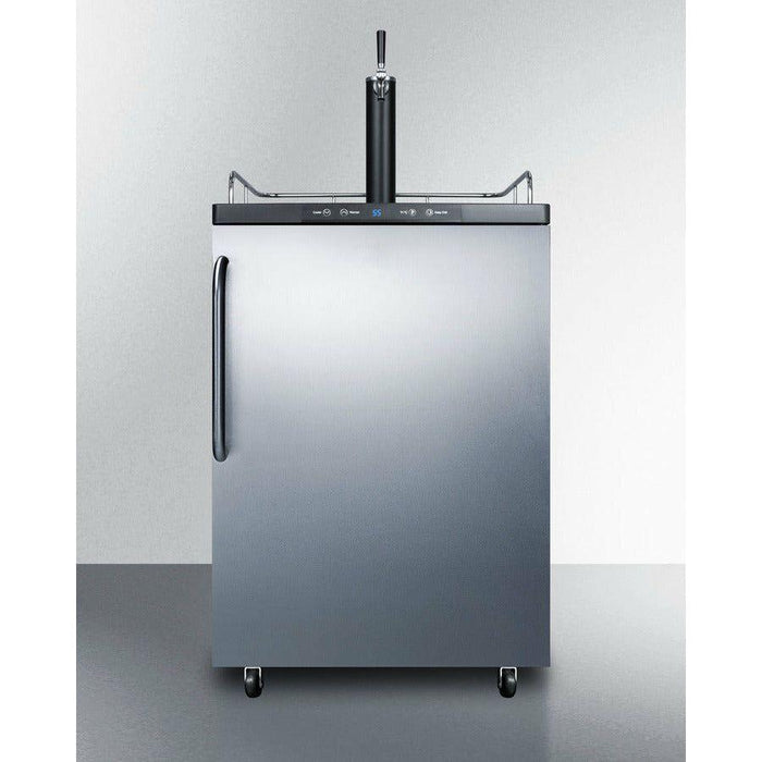 Summit 24 in. Wide Kegerator - SBC635MSS