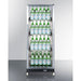 Summit 24 in. Wide Mini Reach-In Beverage Center with Dolly - SCR1156RI