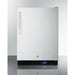 Summit 24 in. Wide Outdoor All-Freezer with 4.72 cu.ft. Capacity, Right Hinge, Frost Free Defrost, Digital Thermostat, Factory Installed Lock, CFC Free - SPFF51OSSS