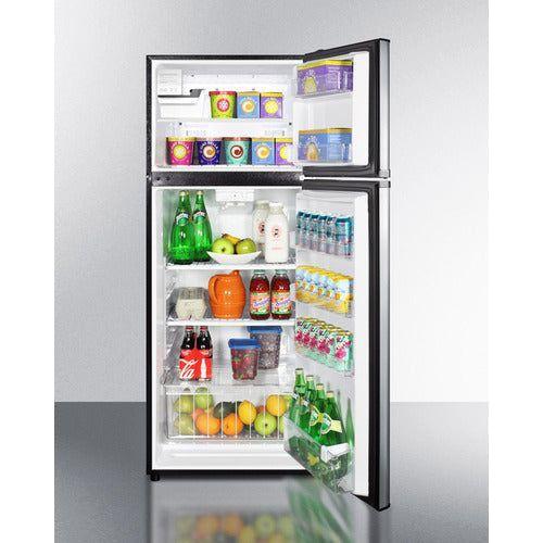 Summit 24 in. Wide Top Mount Refrigerator-Freezer - FF11