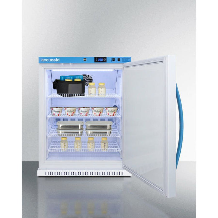 Summit Refrigerators Summit 24" MOMCUBE™ 6 Cu.Ft. Breast Milk Refrigerator, ADA Compliant - MLRS62BIADAMC