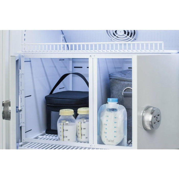 Summit Refrigerators Summit 24" MOMCUBE™ 6 Cu.Ft. Breast Milk Refrigerator, ADA Height - MLRS62BIADAMCLK