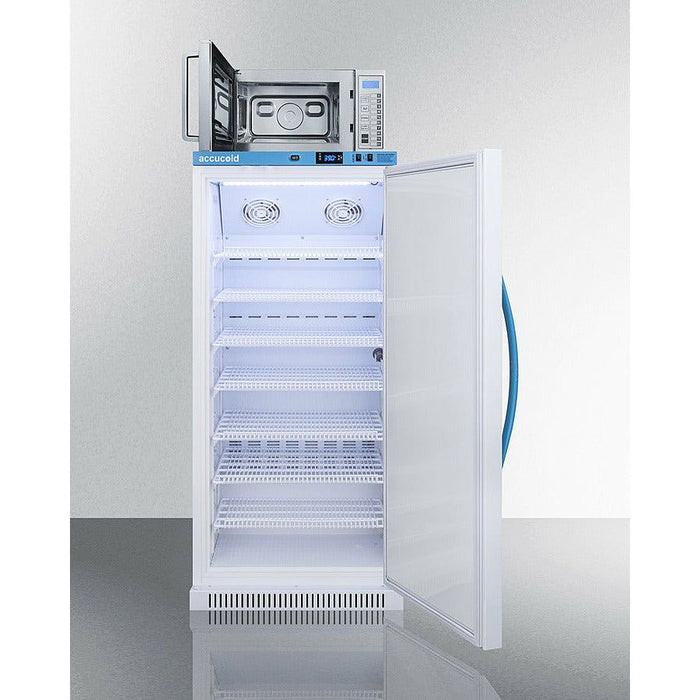 Summit Refrigerators Summit 24" MOMCUBE 8 cu.ft. Breast Milk Refrigerator/Microwave Combination - MLRS8MC-SCM1000SS