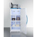 Summit Refrigerators Summit 24" MOMCUBE 8 cu.ft. Breast Milk Refrigerator/Microwave Combination - MLRS8MCLK-SCM1000SS