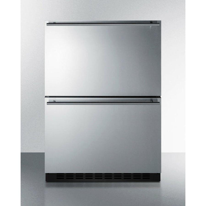 Summit Refrigerators Summit 24" Wide 2-Drawer All-Refrigerator, ADA Compliant - ADRD241