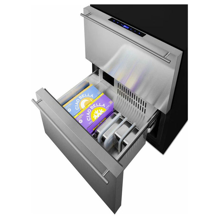 Summit Refrigerator/Freezers Summit 24" Wide 2-Drawer Refrigerator-Freezer, ADA Compliant - ADRF244
