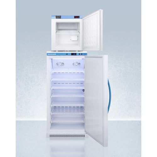 Summit Refrigerators Summit 24" Wide All-Refrigerator/All-Freezer Combination - ARS8PV-FS24LSTACKMED2