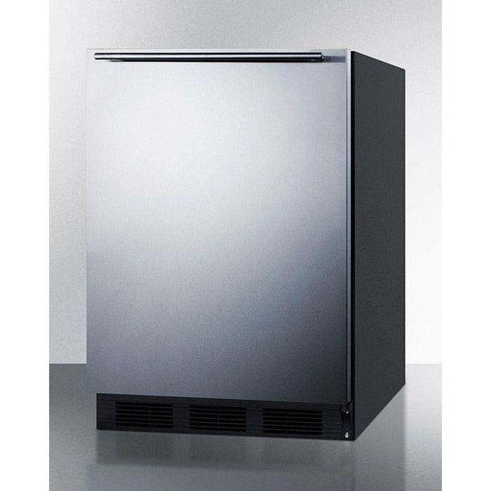 Summit Refrigerators Horizontal Handle Summit 24" Wide All-Refrigerator - FF6BKSS