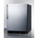Summit Refrigerators Vertical Handle Summit 24" Wide All-Refrigerator - FF6BKSS