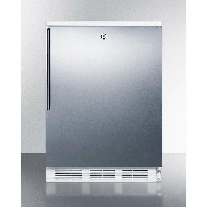 Summit Refrigerators Summit - 24" Wide All-refrigerator - FF6LW7SS