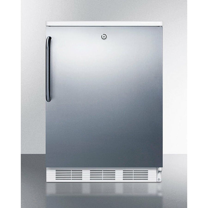 Summit Refrigerators Summit - 24" Wide All-refrigerator - FF6LW7SS