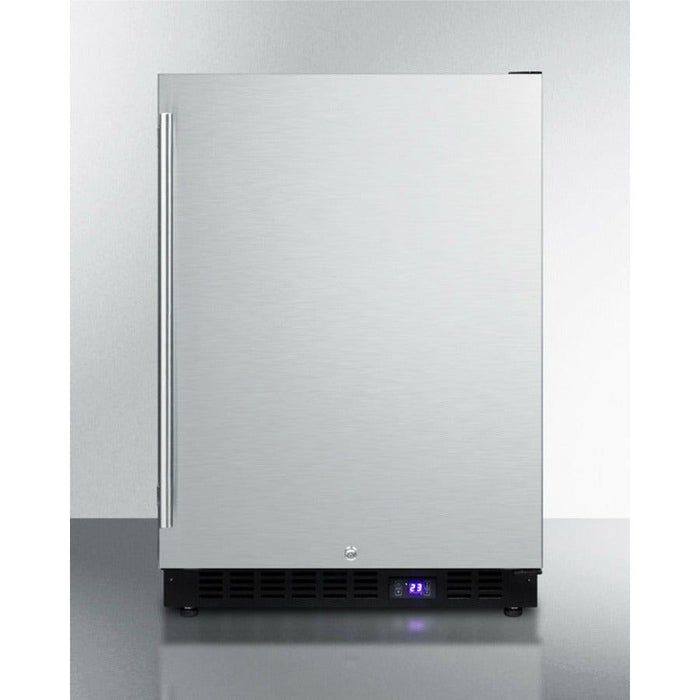 Summit Freezers Summit 24" Wide Built-In All-Freezer With Icemaker (Panel Not Included) - SCFF53B