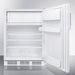Summit Refrigerators Summit 24" Wide Built-In Refrigerator-Freezer - CT66W