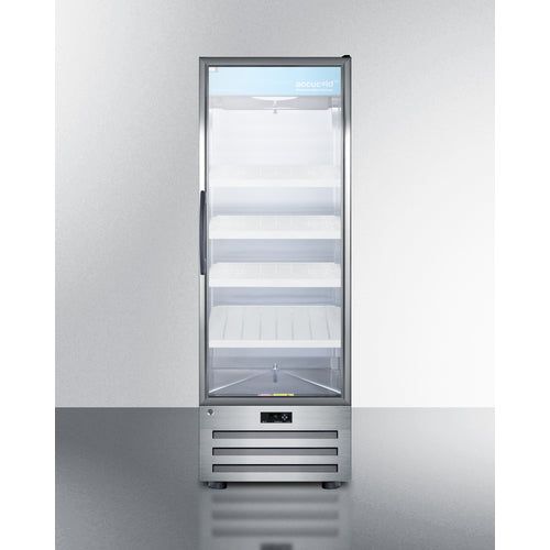 Summit Refrigerators Summit 24" Wide Pharmacy Refrigerator with 14 cu. ft. Capacity, 4 Plastic Shelves, Door Lock, Right Hinge, Automatic Defrost, CFC Free- ACR1415RH
