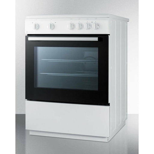 Summit Ranges Summit 24" Wide Smooth Top Electric Range - CLRE24WH