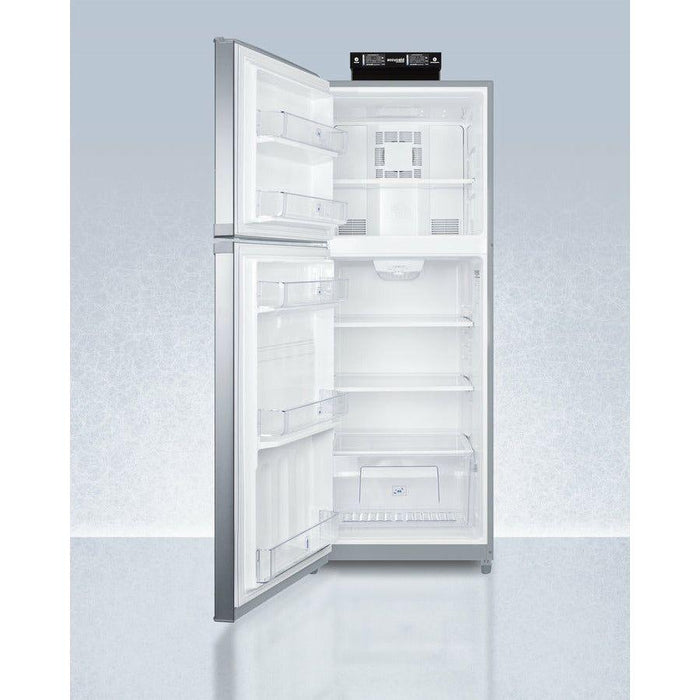 Summit 26 in. Counter Depth Top Freezer 12.9 cu. ft. Refrigerator - BKRF14SS