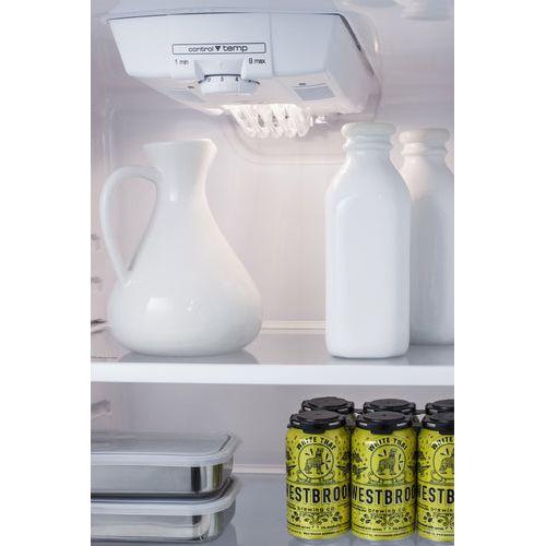 Summit 26 in. Wide Top Mount Refrigerator-Freezer - FF1427