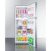 Summit 26 in. Wide Top Mount Refrigerator-Freezer - FF1427SSLLF2