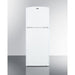 Summit 26 in. Wide Top Mount Refrigerator-Freezer With Icemaker - FF1427IM