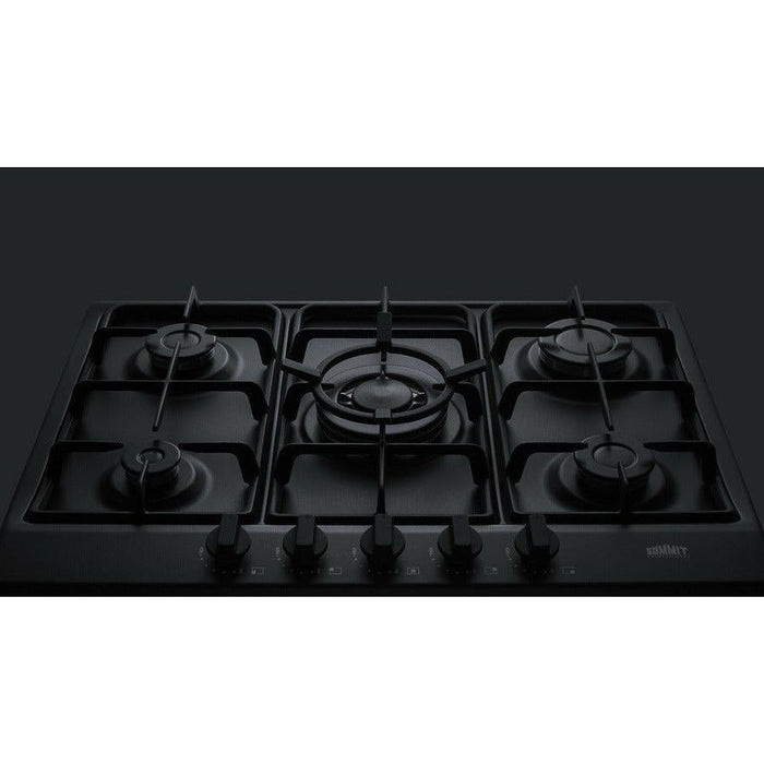 Summit Cooktops Summit 27" Gas Cooktop Built in 5 Sealed Burners - GC527