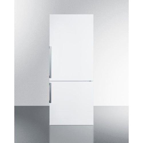 Summit 28 in. Wide Bottom Freezer Refrigerator - FFBF281W