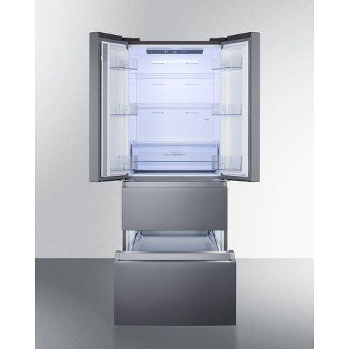 Summit 28 in. Wide French Door Refrigerator-Freezer - FDRD152PL