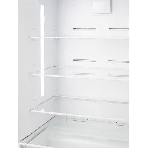 Summit 28 in. Wide Top Mount Refrigerator-Freezer - FF1511SS