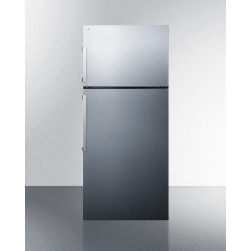 Summit 28 in. Wide Top Mount Refrigerator-Freezer - FF1511SS