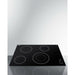 Summit 30 in. Wide 208-240V 4-Burner Radiant Cooktop - CR4B30T11B