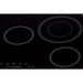 Summit 30 in. Wide 208-240V 5-Burner Radiant Cooktop with 5 Elements, Hot Surface Indicator, ADA Compliant, ETL Safety Listed, Child Lock, ETL, Residual Heat Indicator Light, Digital Touch Controls, EuroKera Glass Surface - CR5B30T