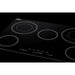 Summit 30 in. Wide 208-240V 5-Burner Radiant Cooktop with 5 Elements, Hot Surface Indicator, ADA Compliant, ETL Safety Listed, Child Lock, ETL, Residual Heat Indicator Light, Digital Touch Controls, EuroKera Glass Surface - CR5B30T