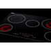Summit 30 in. Wide 208-240V 5-Burner Radiant Cooktop with 5 Elements, Hot Surface Indicator, ADA Compliant, ETL Safety Listed, Child Lock, ETL, Residual Heat Indicator Light, Digital Touch Controls, EuroKera Glass Surface - CR5B30T