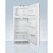 Summit 30 in. Wide Break Room Refrigerator-Freezer with Antimicrobial Pure Copper Handle - BKRF18WCP