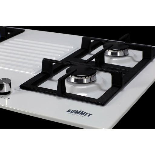 Summit Cooktops Summit 30" White Gas Cooktop - GC43
