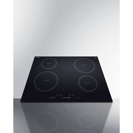 Summit Cooktops Summit 30" Wide 208-240V 4-Zone Induction Cooktop with 4 Elements, Hot Surface Indicator, ADA Compliant, Induction Technology, Child Lock, Safety Shut-Off Control - SINC4B301B